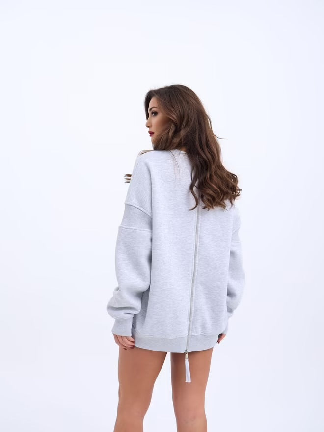 Sweatshirt With Back Detail