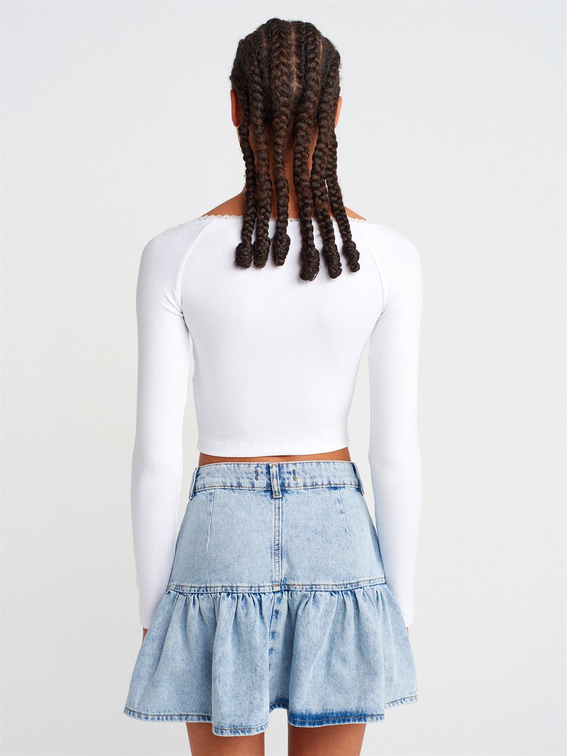 Cotton Long Sleeve Top