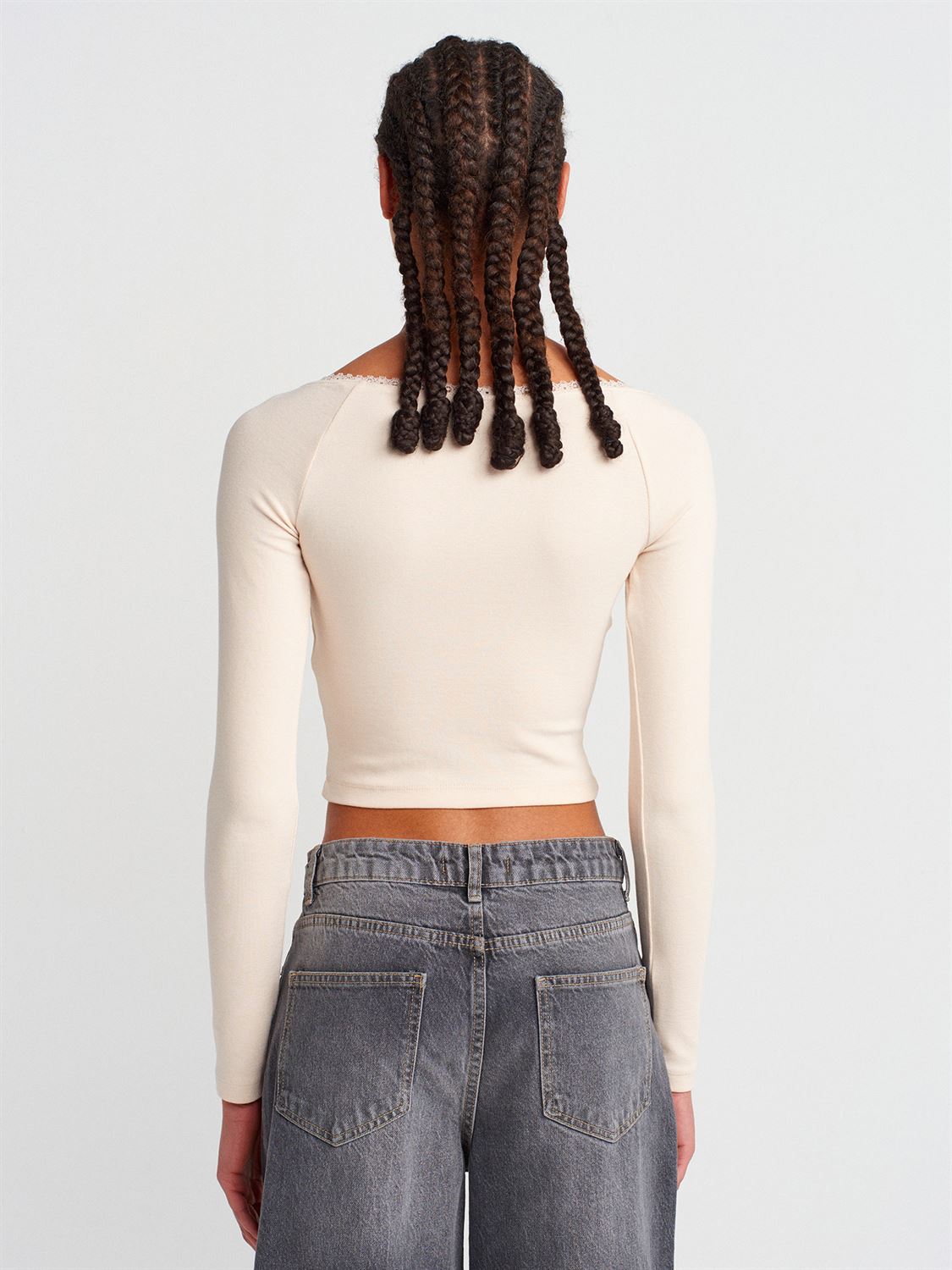 Cotton Long Sleeve Top