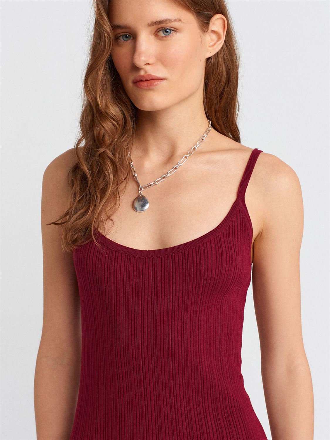 Strappy Knitwear Dress