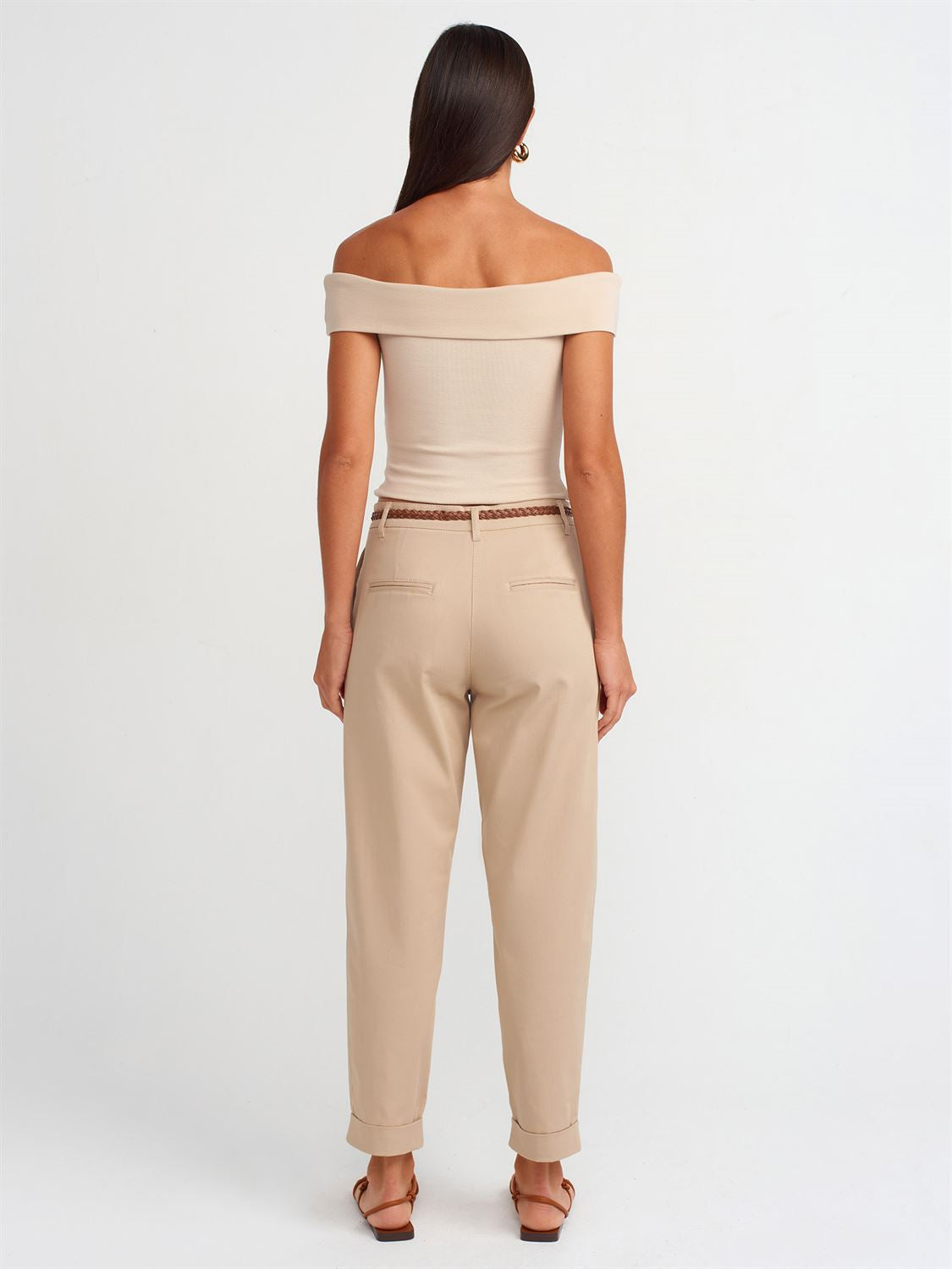 Chino Belted Trousers