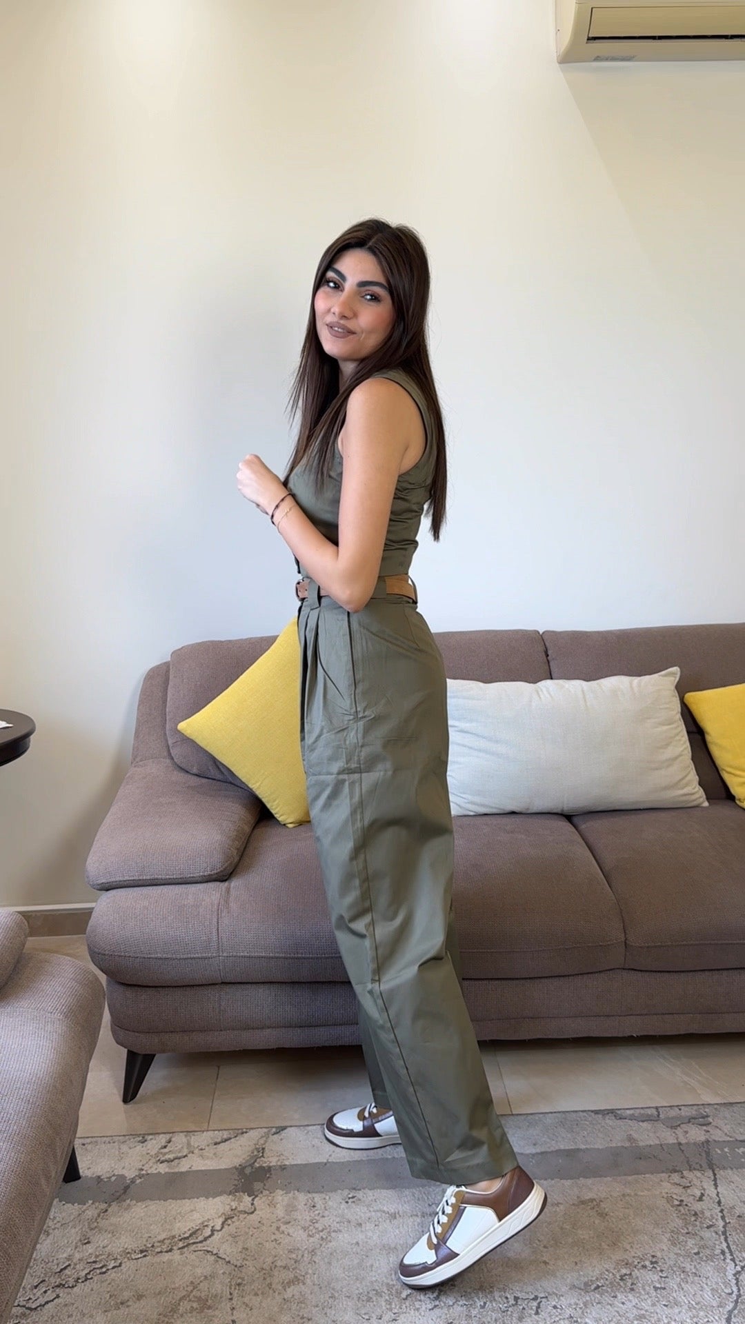 Pantsuit With Belt