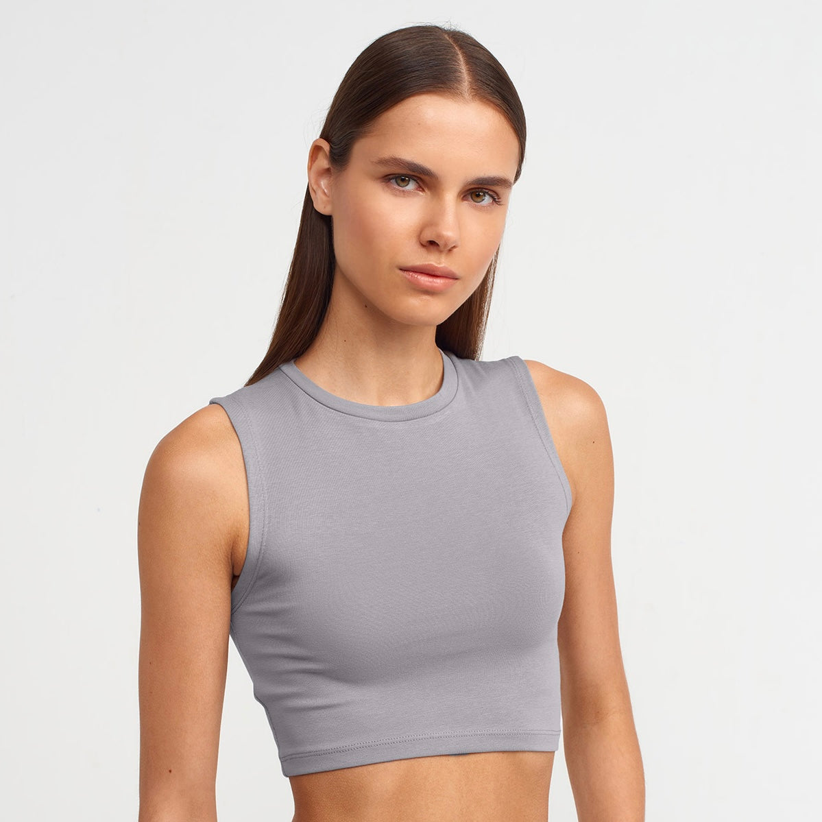 Basic Stretch Crop Top