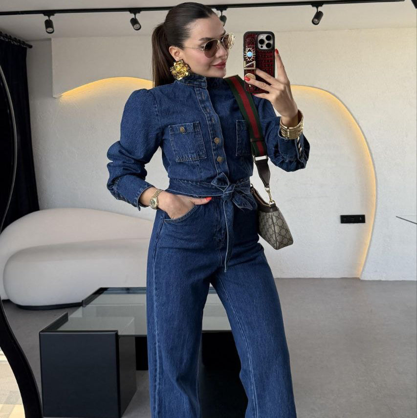 Denim Jumpsuit