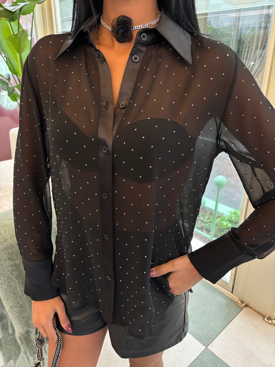 Zr Design Transparent Chic Shirt