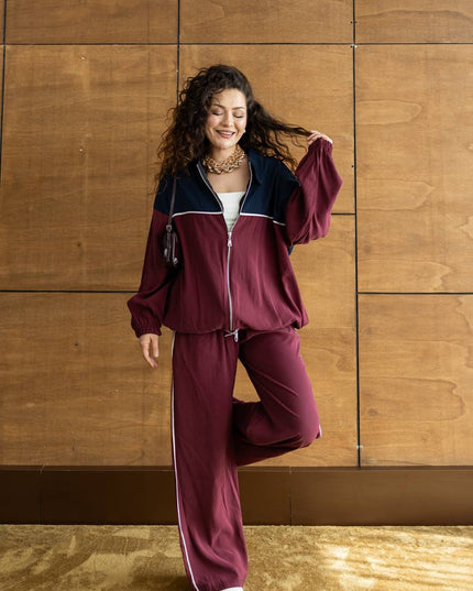 Premium Zipper Jacket with Pant Set