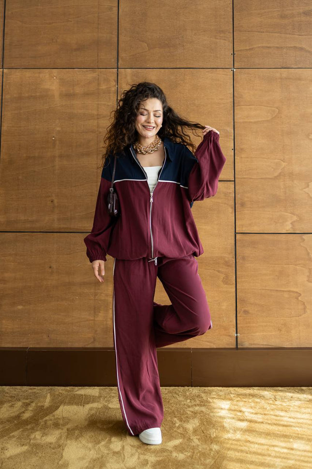 Premium Zipper Jacket with Pant Set