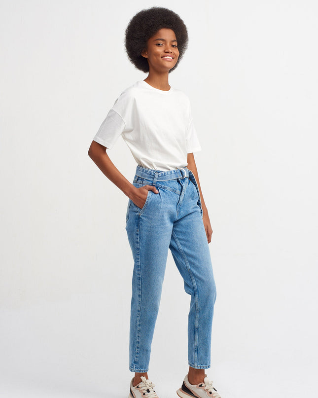 3683 Basic T-Shirt-Ekru