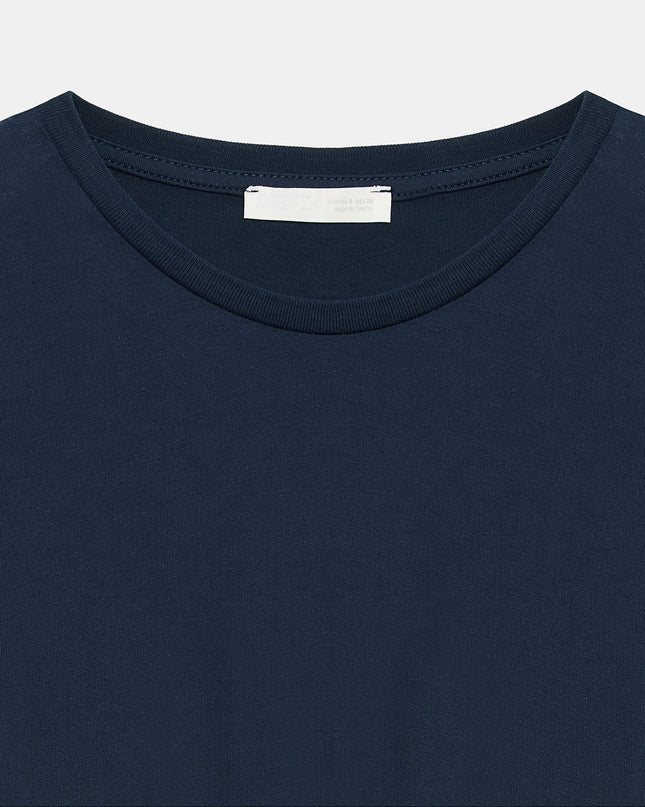 3683 Basic T-Shirt-K.Lacivert