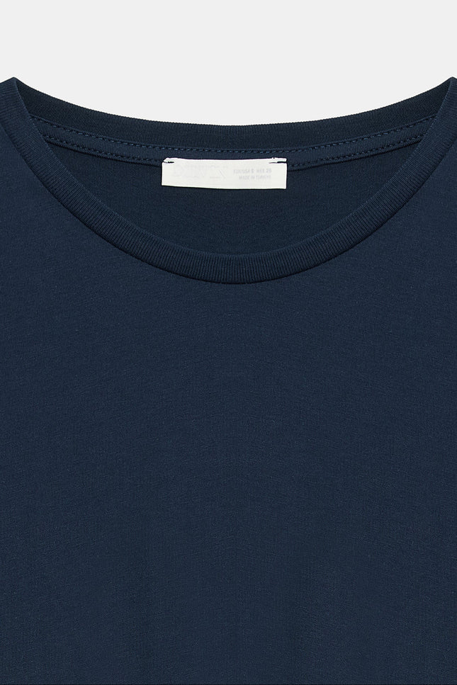 3683 Basic T-Shirt-K.Lacivert