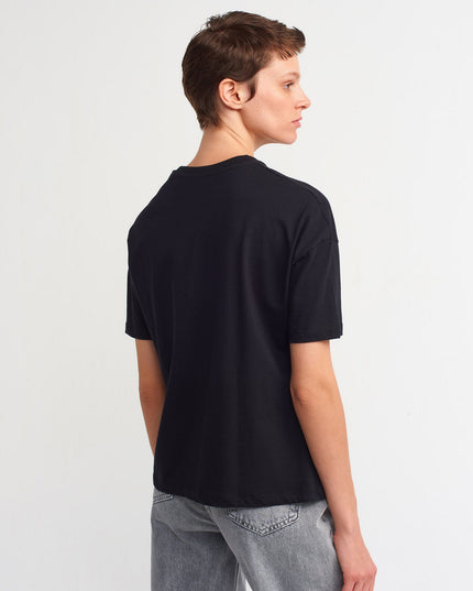 3683 Basic T-Shirt-Siyah