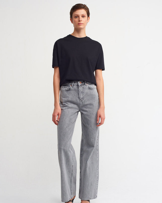 3683 Basic T-Shirt-Siyah