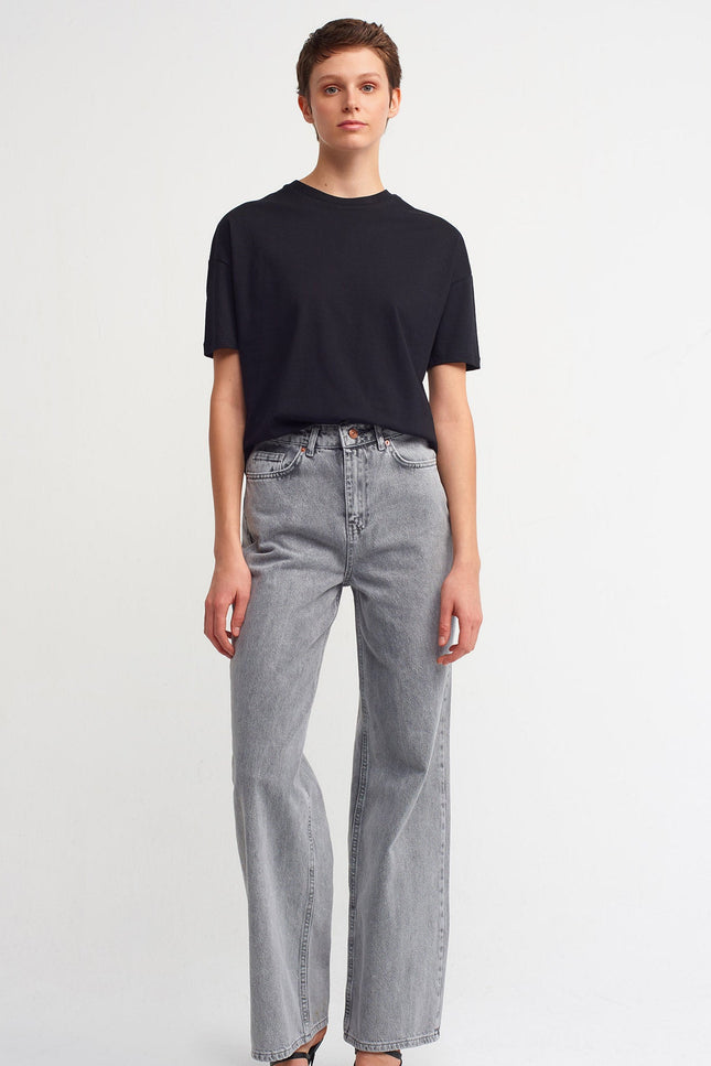 3683 Basic T-Shirt-Siyah