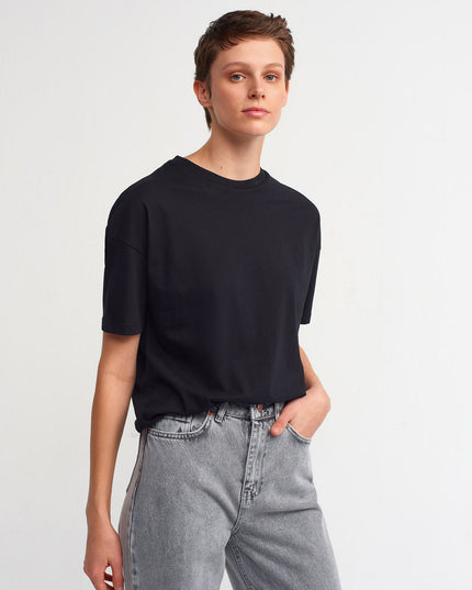 3683 Basic T-Shirt-Siyah