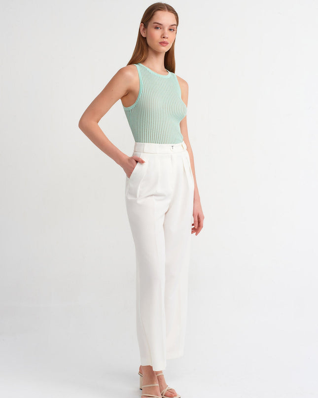 10410 Bisiklet Yaka Triko Atlet-Mint