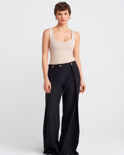 20977 Kalın Askılı Basic Atlet-Taş