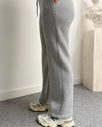 Herne Fleece-Lined Denim Trimmed TWS Model Tracksuit Set for Women