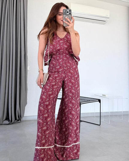 Lydia Shawl Patterned Premium Set