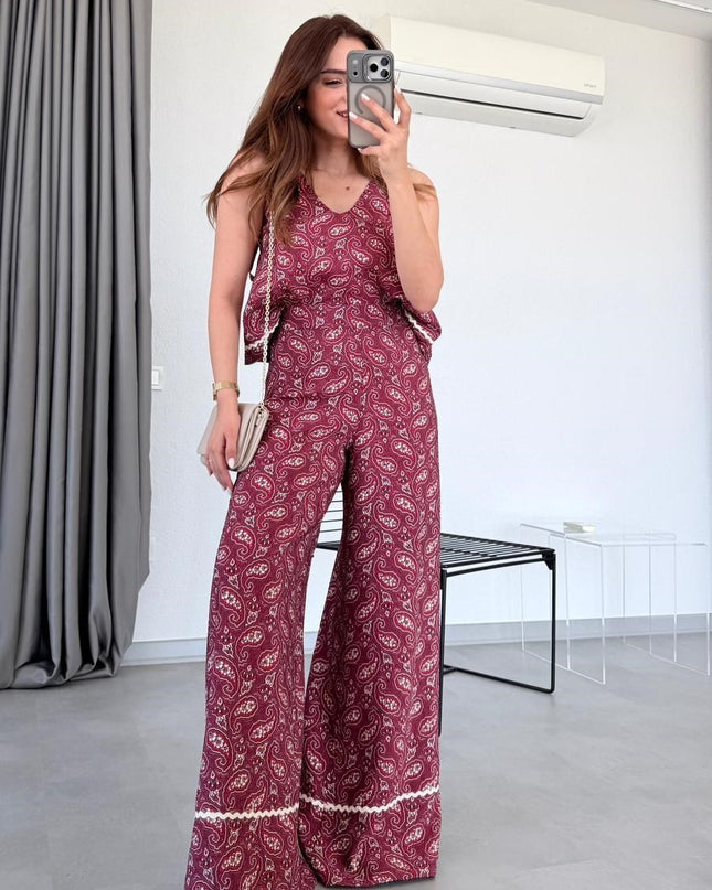 Lydia Shawl Patterned Premium Set