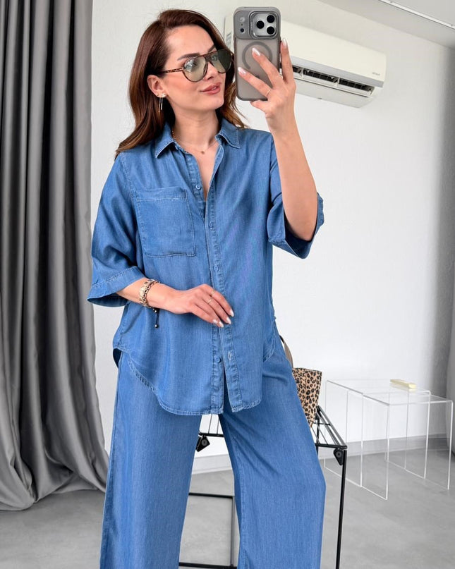 Pamela Shirt and Pants Set