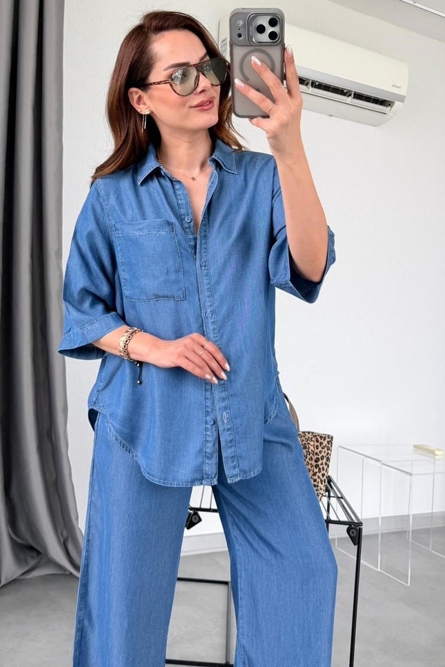 Pamela Shirt and Pants Set