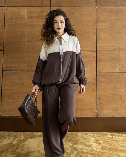 Premium Zipper Jacket with Pant Set