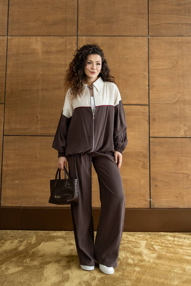 Premium Zipper Jacket with Pant Set