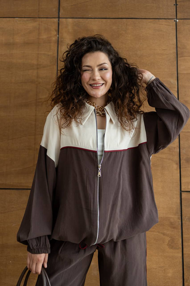 Premium Zipper Jacket with Pant Set