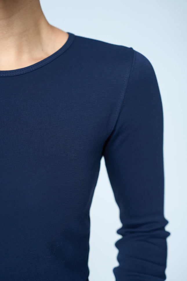 Long Sleeve Knitted Bodysuit