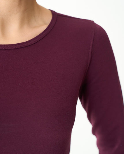 Long Sleeve Knitted Bodysuit