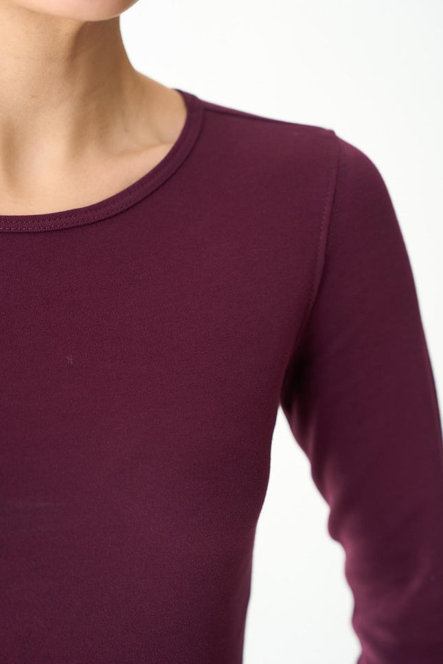 Long Sleeve Knitted Bodysuit