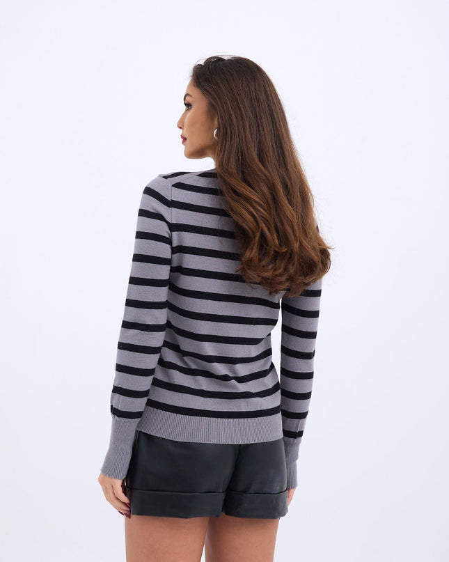 Liza striped sweater