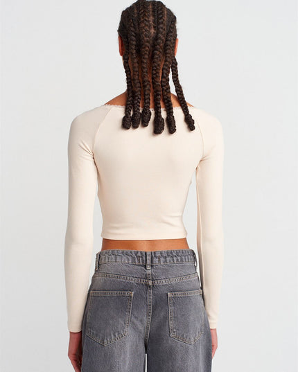 Cotton Long Sleeve Top