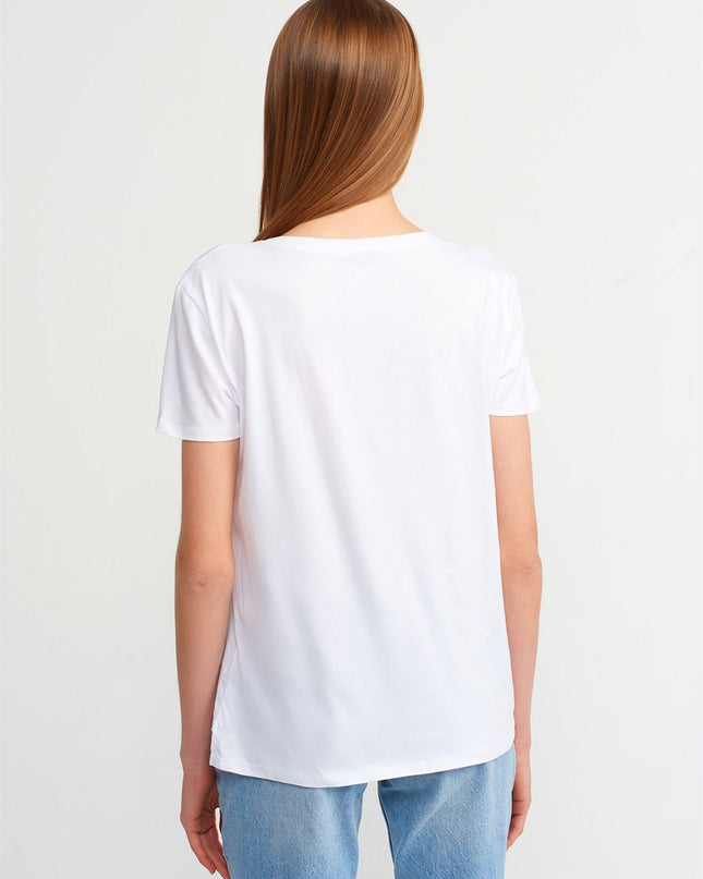 V-Neck Basic T-Shirt