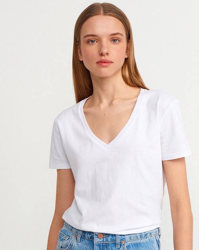V-Neck Basic T-Shirt