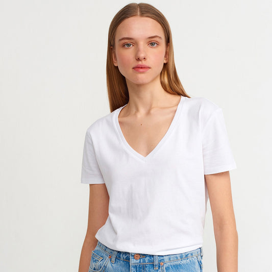 V-Neck Basic T-Shirt