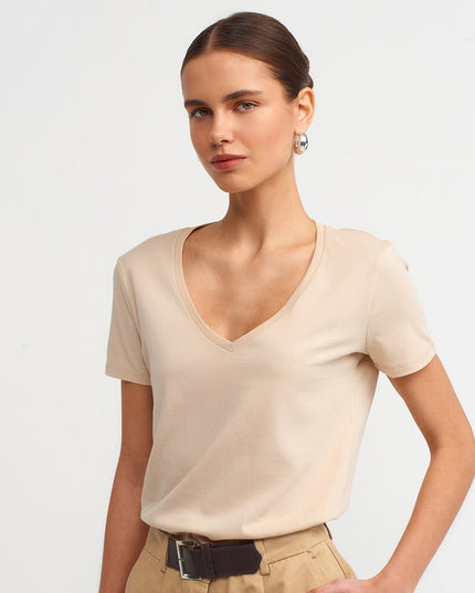 V-Neck Basic T-Shirt