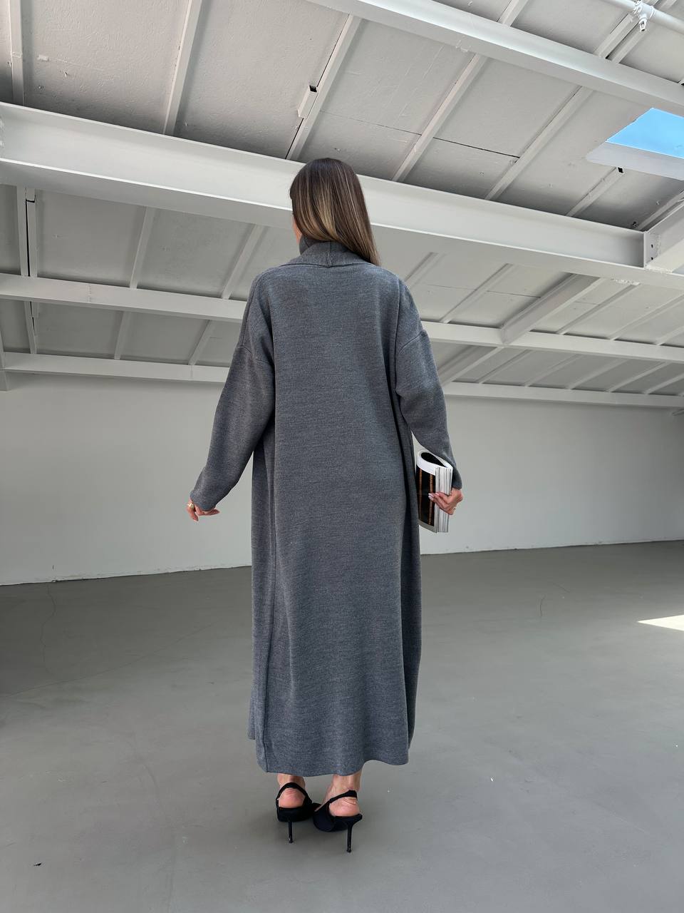 Kael Dress with long cardigan
