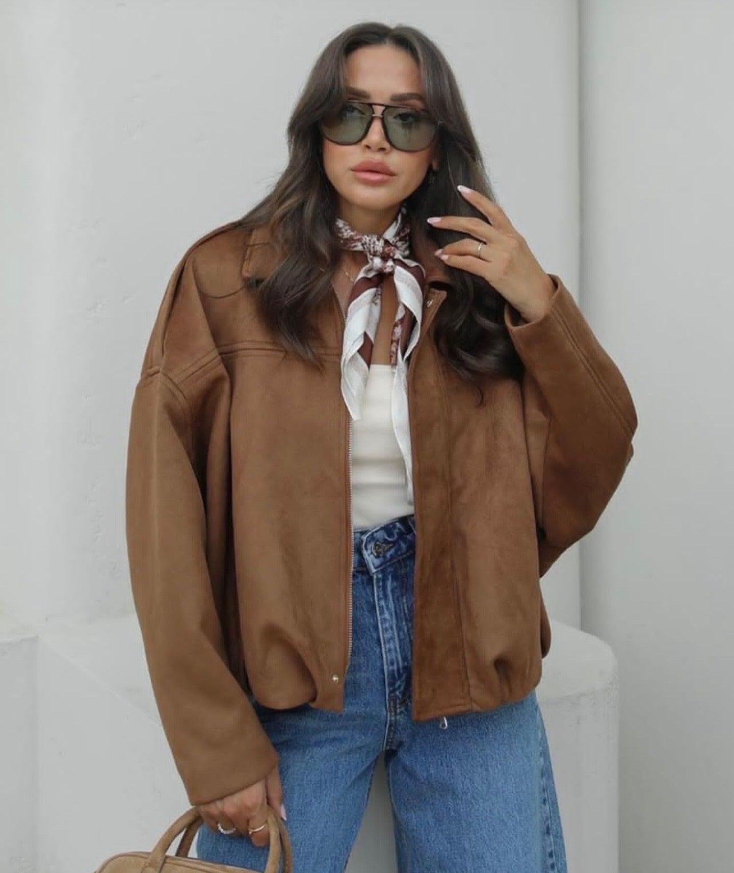 Brown Suede Jacket