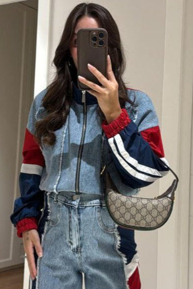 Flora Denim Set