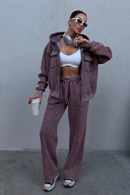 Sola Tracksuit Brick color