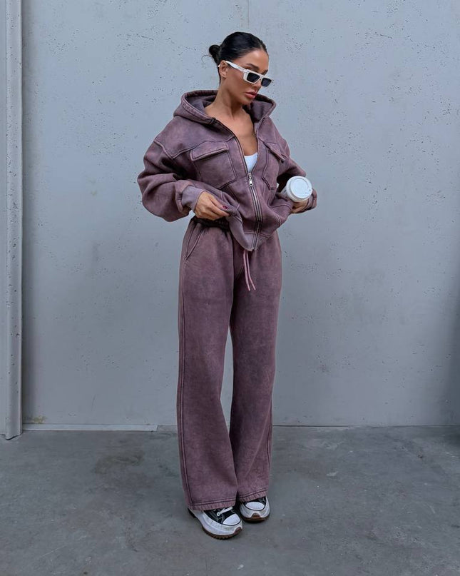 Sola Tracksuit Brick color