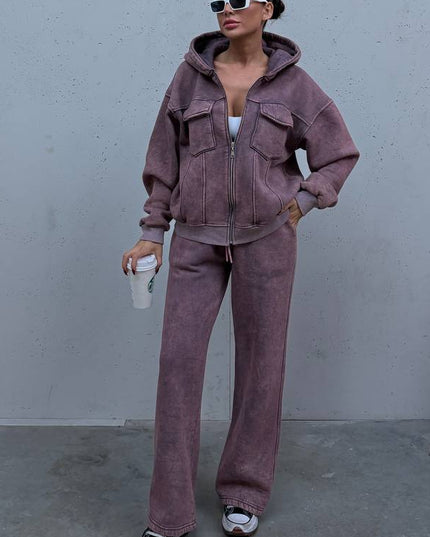 Sola Tracksuit Brick color