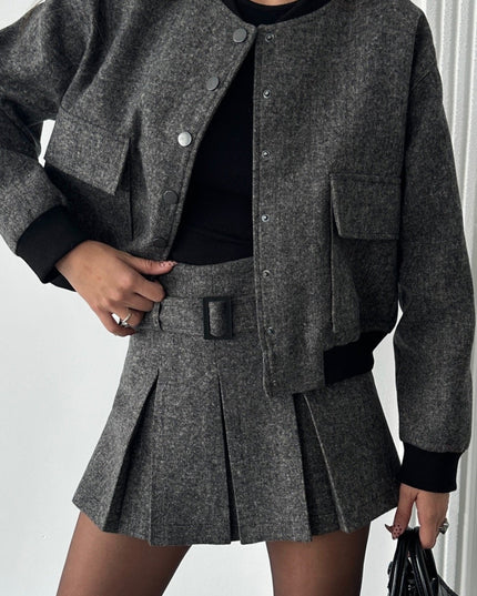 Cachet Bomber Jacket Set