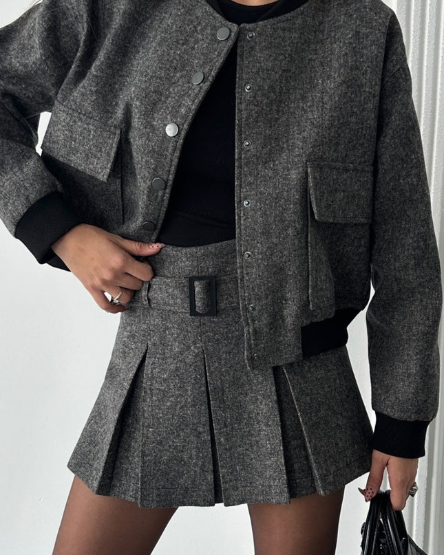 Cachet Bomber Jacket Set