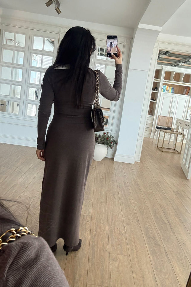 Selena Boat Neck Dress
