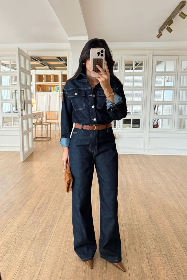 Jagar Belted Jumpsuit
