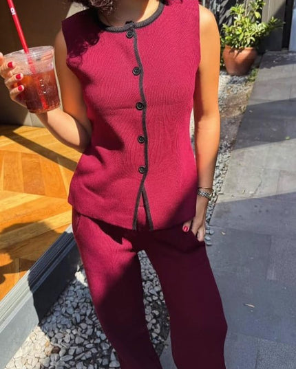 IVY SET Pant With Vest