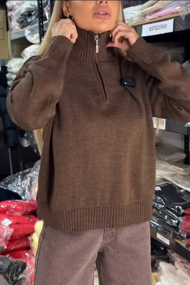 Ayer Knitwear - Brown