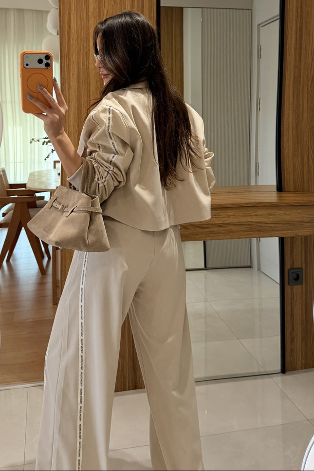 Elissa Set Pants and Jacket (QUZU BRAND)